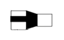 003361 BS 1/2" CENTR-EPDM/RVS  bonded seal