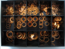 008560 COPPER RING BOX-400PC  COPPER BOX