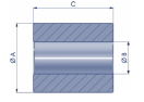 009762 MPLB035016030-I  BUSH AISI 316 L-TYPE STAINLESS STEEL.JPG