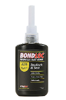 010764 B271 STUDLOCKER / BONDLOC A high strength threadlocker designed for locking studs up to M80,
ideal for permanent threaded assemblies.
Chemical, fuel and oil resistant.

Colour - RED
• Viscosity - 500cps
• Breakaway Strength - 33Nm
• Prevail Torque - 33Nm
• Min / Max Temp: -55ºC - +180ºC B270 STUDLOCK & SEAL