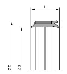 014207 QFNH 22X31X30,5  QFNH