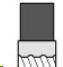 014378 RFS 100X111X4,1-PARKER(SQ)  RFS-SQ