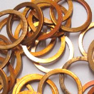 025806 COPPER RING 21,2X26X1,5 (1/2")  copper ring
