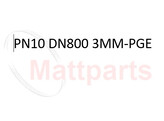 PN10 DN800 3MM-PGE