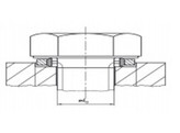 BS M10 CENTR-RVS/NBR